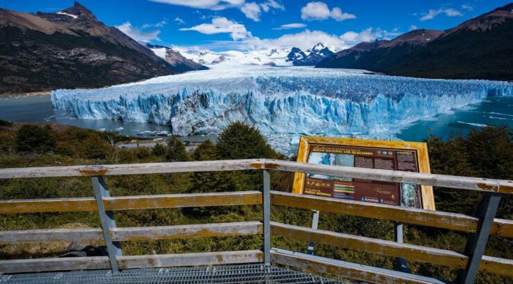 Perito Moreno Glacier with navigation