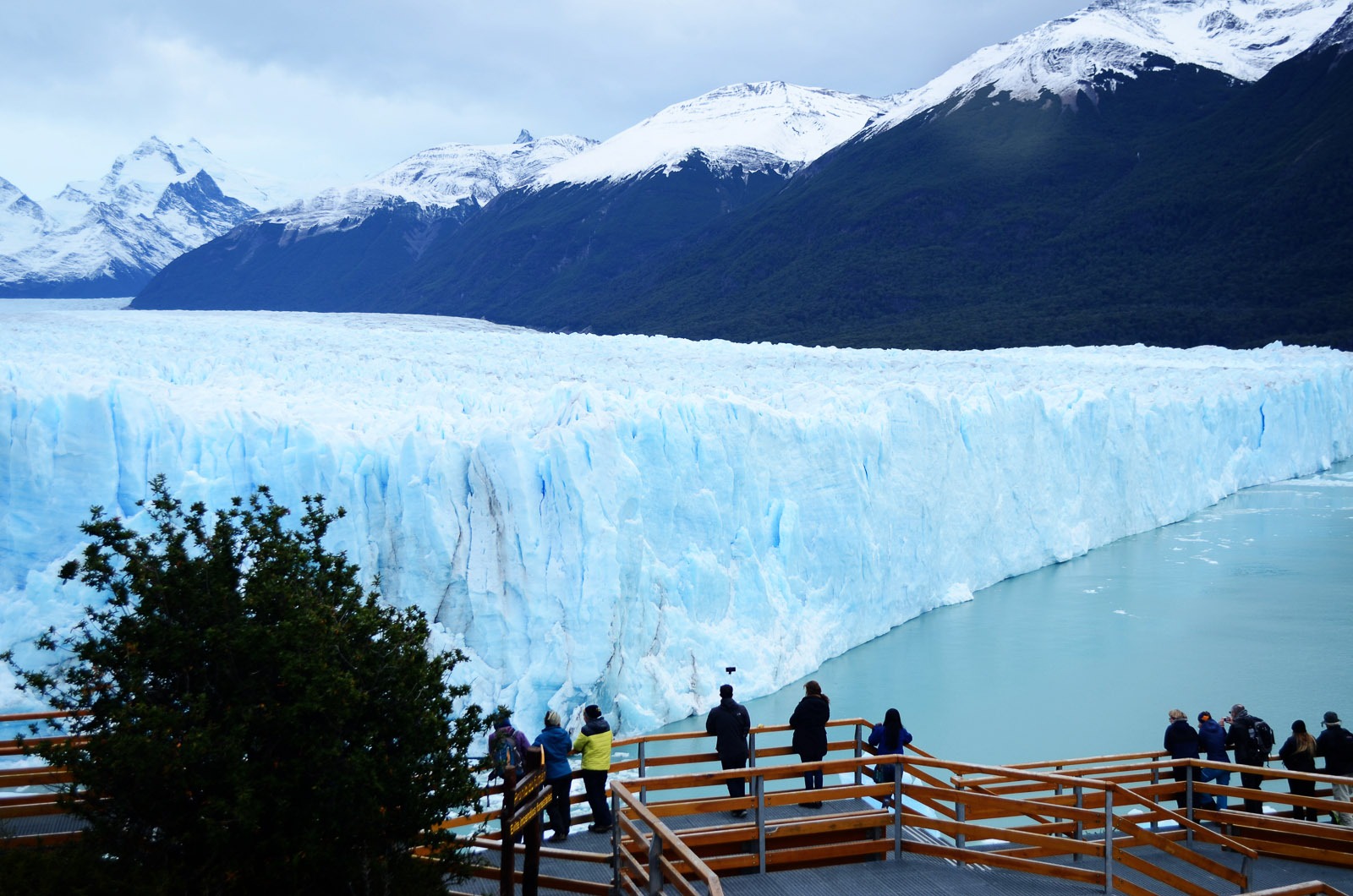 Vista al Glaciar Perito Moreno