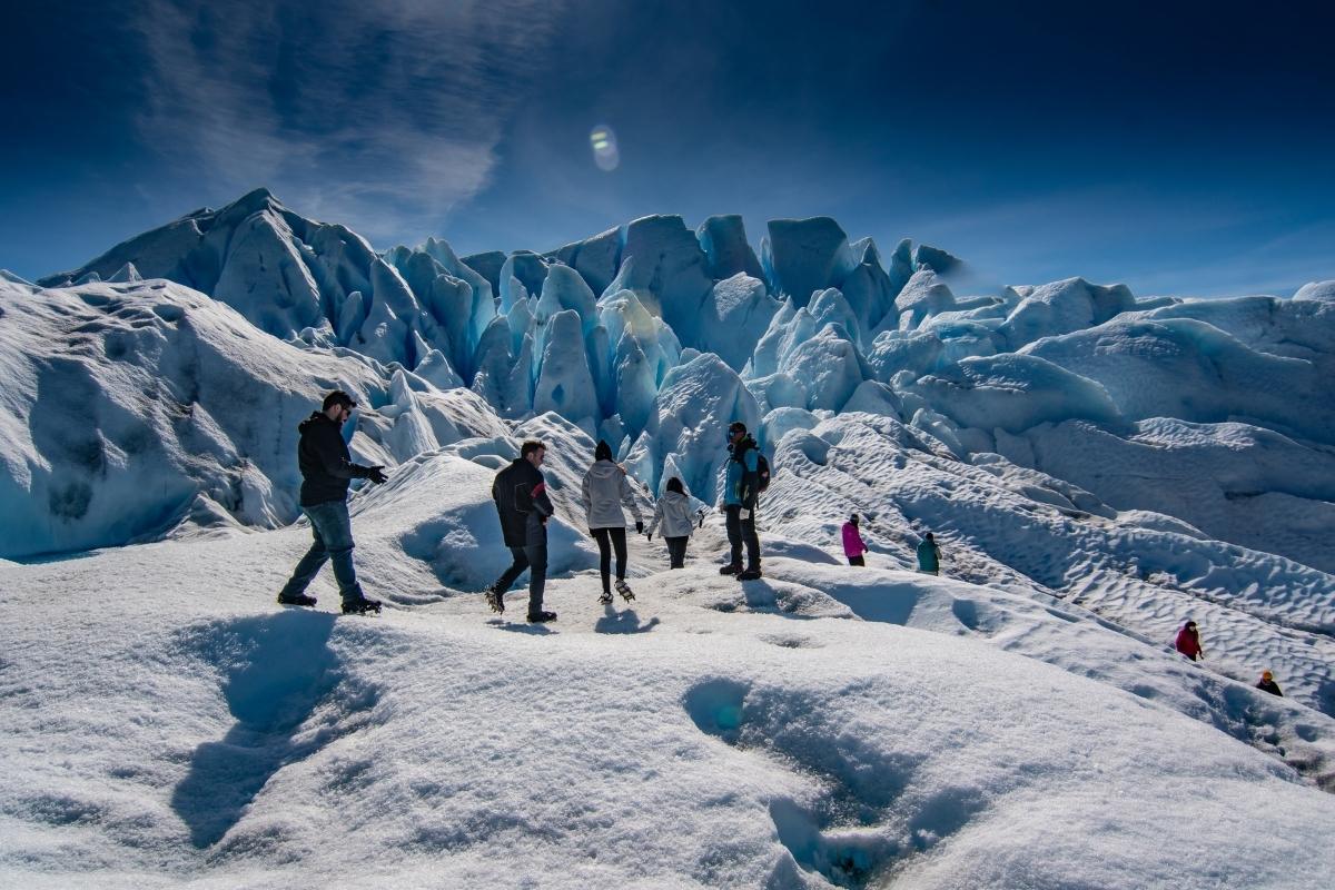 caminata sobre el Glaciar Perito Moreno