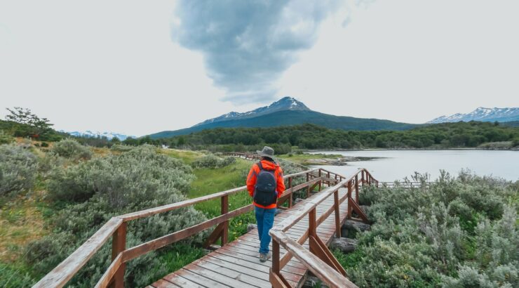 Parque Nacional Tierra del Fuego no VERÃO